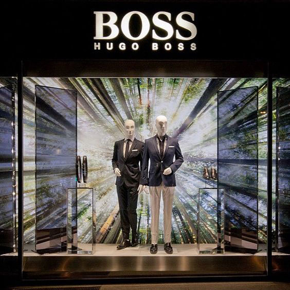 Hugo Boss vetrina uomo