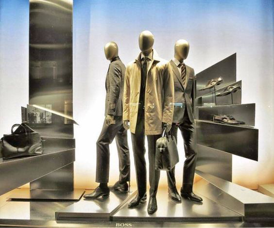 Hugo Boss vetrina
