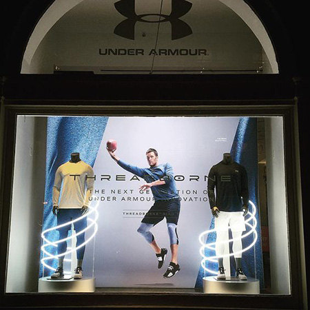 vetrina under armour