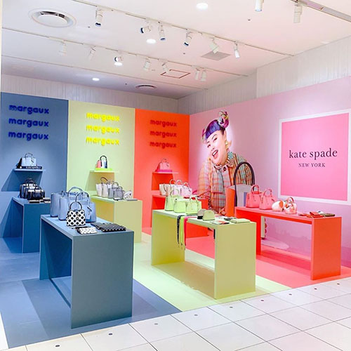 allestimento-katespade per colori Post Covid