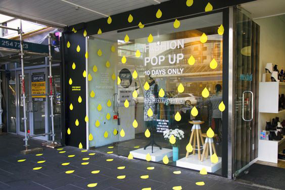 pop up shop