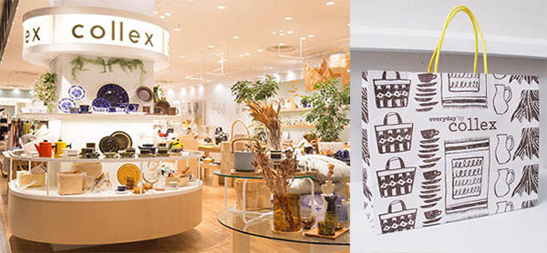 shopper per negozi Collex 