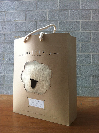shopper per negozi Woolsteria