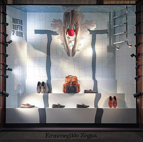 vetrina Zegna
